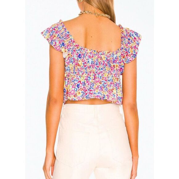 For Love & Lemons Sasha Crop Top - Picture 3 of 10